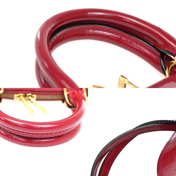 LOUIS VUITTON Alma BB Shoulder Bag Monogram Vernis Leather PK M91771 24KC168 - Picture 8 of 14